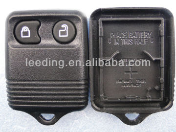 Black Ford Car Key Replacement ,Keyless Entry Remote Car Key Housing with Four Buttons