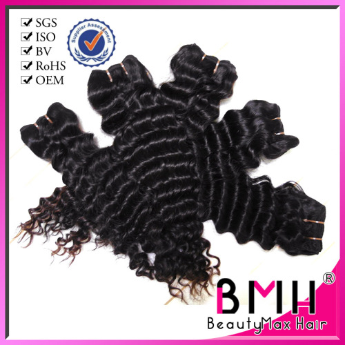 Deep Curl 12"-32" Cambodian Virgin Remy Hair Weft in Stock