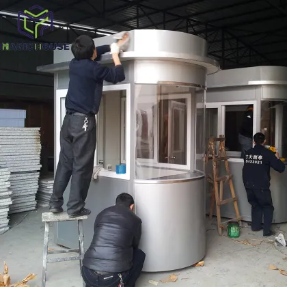 Factory direct sale security sentry movable prefabricated safe sentry box shed