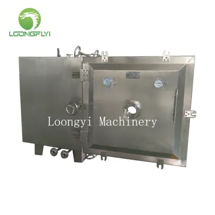Fruit vegetable vacuum dryer machine