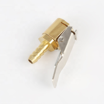 Zinc Alloy 6mm Tyre Wheel Tire Air Chuck Inflator Pump Valve Clip