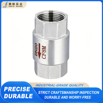 Endüstriyel Kullanıma Yönelik Paslanmaz Çelik Dikey Çekvalf