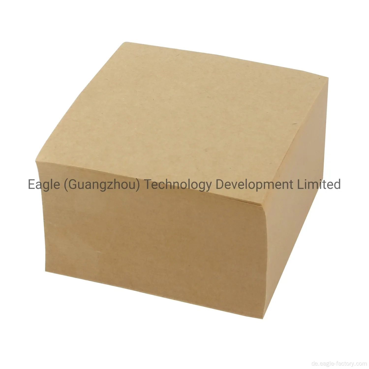 Kraftpapier -Block -Memo -Pad für Büro