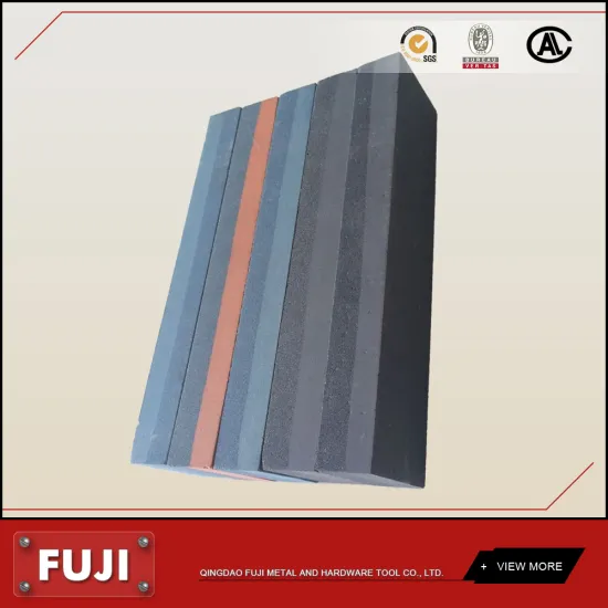 Sharpening vitrified whetstone oil stone