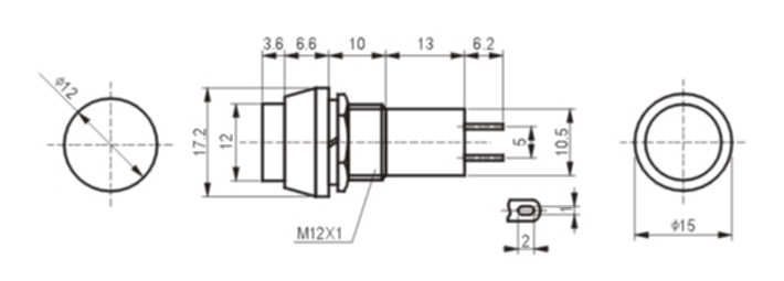 PBS-11A-1 rocker switch