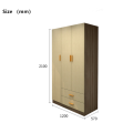 Three door wardrobe with 2 drawer for sale