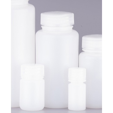 Botellas de almacenamiento redondas blancas de 250 ml
