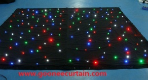 RGB Star Curtain for Live Show, Performance