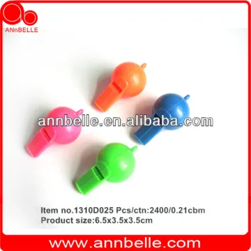restaurant take away football whistle soccer whistle ball whistle plastic whistle