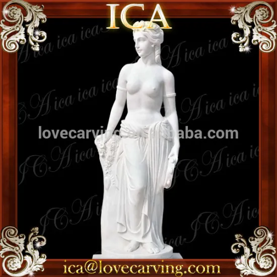 Home decoration natural big size marble statues roman