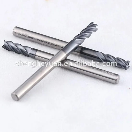 manufacturer wholes carbide cutter end mill machine -ZHY