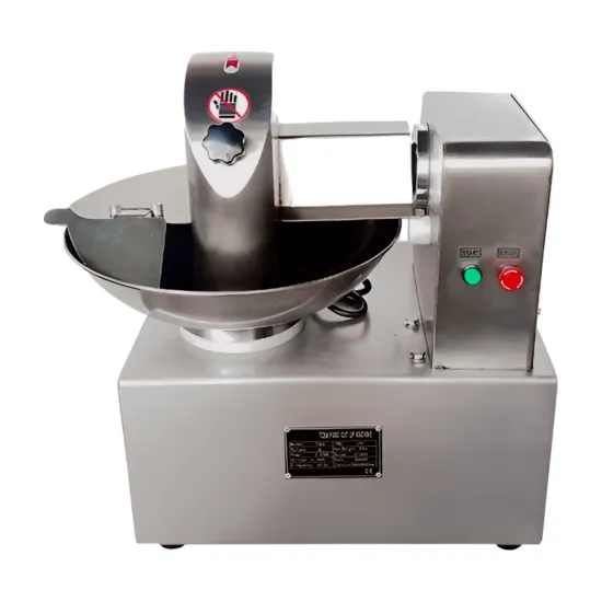 Professional Commercial Chopper for Small Fresh Meat, Chicken, Pork, and Sausage Cutting