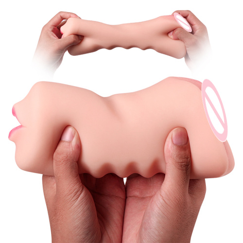 Brinquedo sexual oral realista para homens