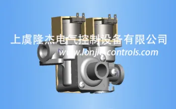 Combination gas solenoid valve
