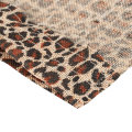 Leopard printed linen gift bag wholesale