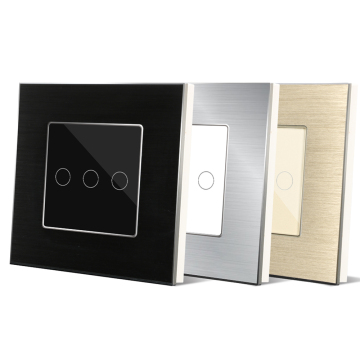 Bingoelec Tuya Akıllı Yaşam 3 Gang 1way Alüminyum Wifi Touch Switch