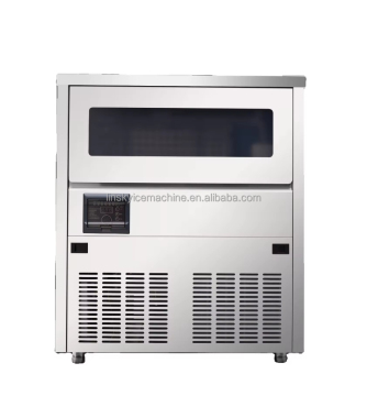เครื่องทำน้ำแข็งทำความสะอาด 75 กก./24 ชั่วโมงพร้อมก้อนน้ำแข็งกระสุนปืน