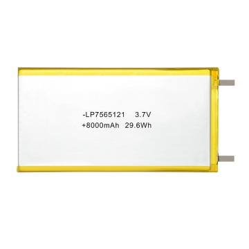 7565121 3.7v 8000mah μπαταρία λιθίου πολυμερούς
