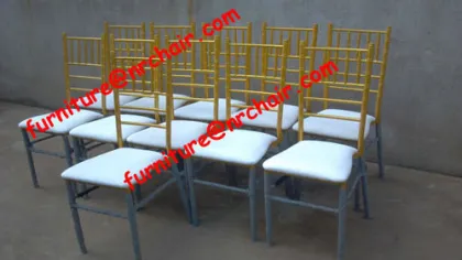 shanghai outdoor wedding metal tiffany chair