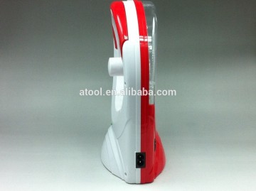ABS plastic material emergency light with fan