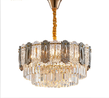 Modern Luxury Crystal Chandelier with K9 Crystal Beads