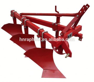 double way disc plough ,fitted with tractor with three point linkage