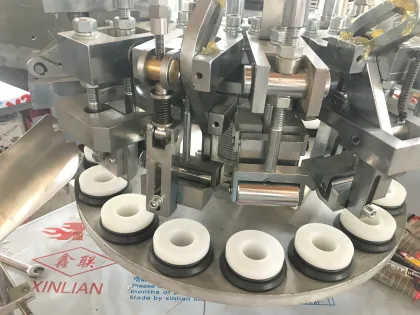 502 Cyanoacrylate Super Glue Filling Capping Equipment - Semi-Automatic Silicone Glue Filling Machine