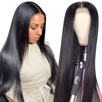 Lace Front Wigs Human Hair Pre Plucked 100% Human Hair Wigs For Black Women Virgin Cuticle Aligned Hair HD Transparent lace wig