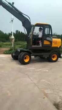 Agricultural Digging Machine Wheel and Crawler Excavator  With CE Approval