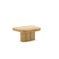 Muebles de mesa de mesa de té de madera rectangular