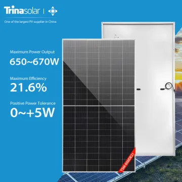 Trina Perovskite Solar Panels: 650W, 660W, and 670W High-Quality PV Modules at Competitive Prices - TSM-DE21