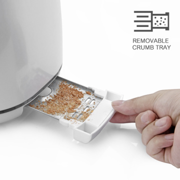 Led Light 500w Smart White Electric Toaster Oven