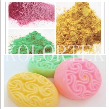 Kolortek colorants for bath bomb fizzies, soap mica colorants, raw material for natural soap and cosmetic