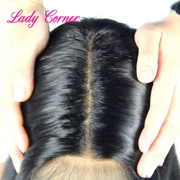 New Arrival Lace Frontal Closure Hair 2*6 Inch Middle Part Brazilian Hair Kim K Closure