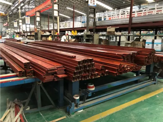 Customized high-quality wood-grain aluminum profiles
