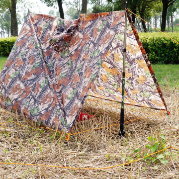 Rain Poncho Waterproof Camouflage Rain Coat Outdoor Camo Shelter Ground Sheet Rain Wear Outdoor Sleep Mat