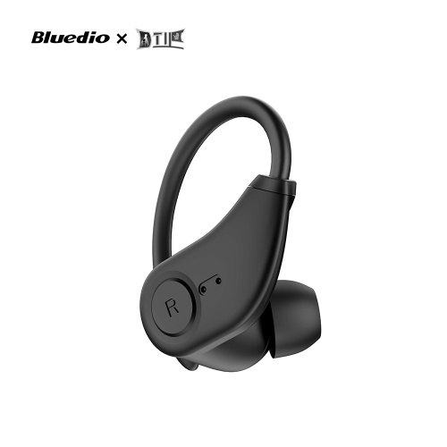 Fone de ouvido Bluetooth S6 na orelha