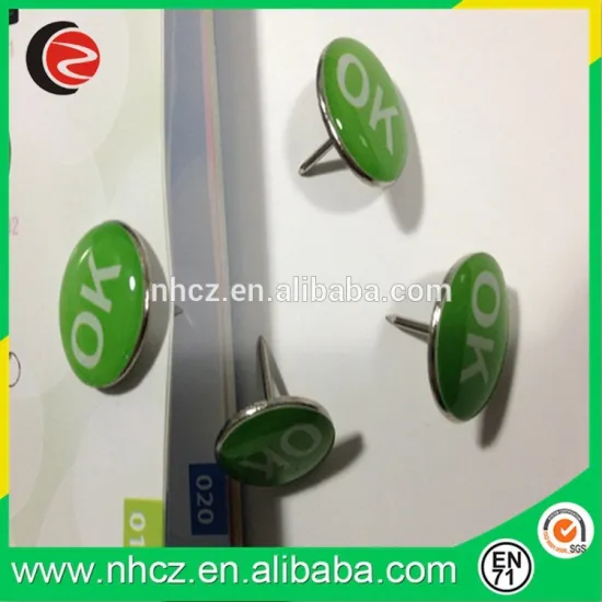 OK Design Shaped Customs Push Pin