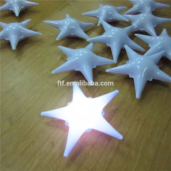 2016 the latest version of the most popular inflatable stars very beautiful with LED lights indoor decoration