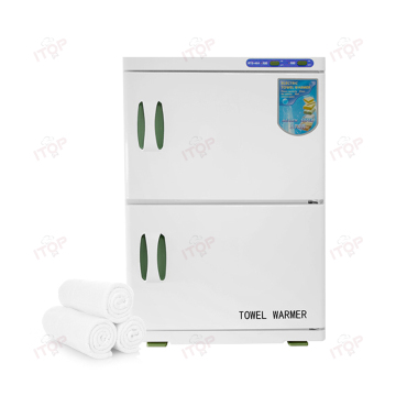 Hot Towel Cabinet with UV Lamp Sterilizer for Beauty Salons