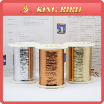 red metallic yarn m type for knit