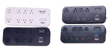 Lightning Protection Socket /Power Distribution Unit /USA PDU (TCPDU508-U)