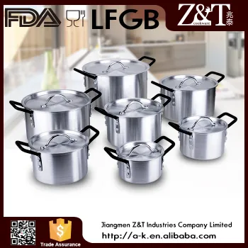 Trade Assurance wholesale aluminum cookware set with FDA