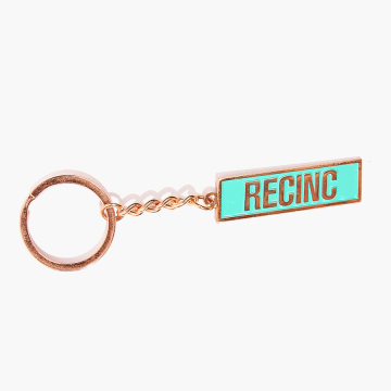 Metal Craft Customized Title Souvenir Keychain