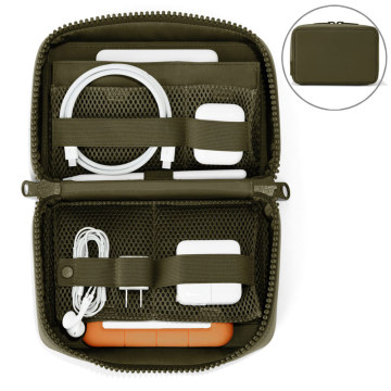 Neoprene Tech Pouch Organizer for Cable Protection and Storage