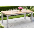 Premium Aluminum-Plastic Wood Outdoor Table