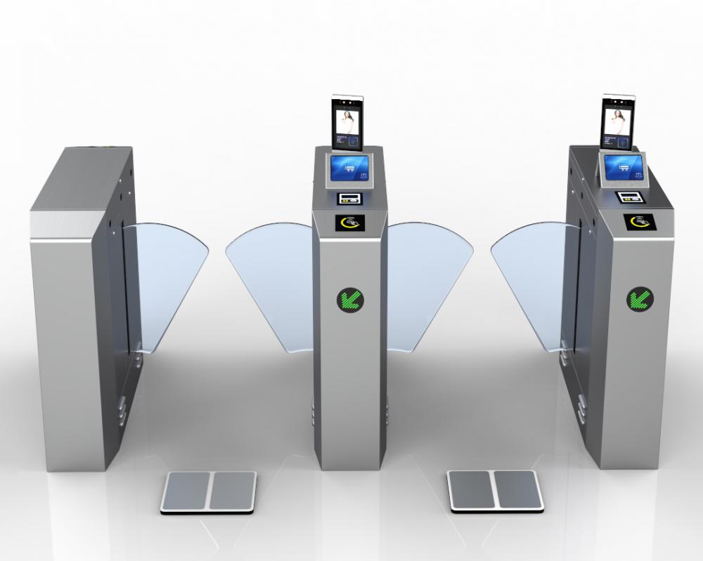 Flap Barrier Turnstile Gate With Esd Tester