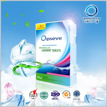 Laundry tablets Care for your family's health