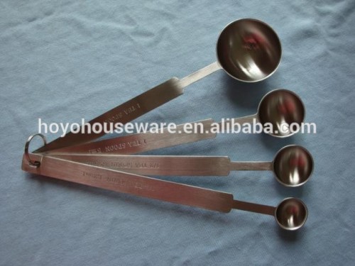 5pcs for set stainless steel measuring spoon