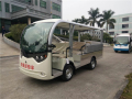 Elektrische shuttlebus toeristenbus sightseeing auto